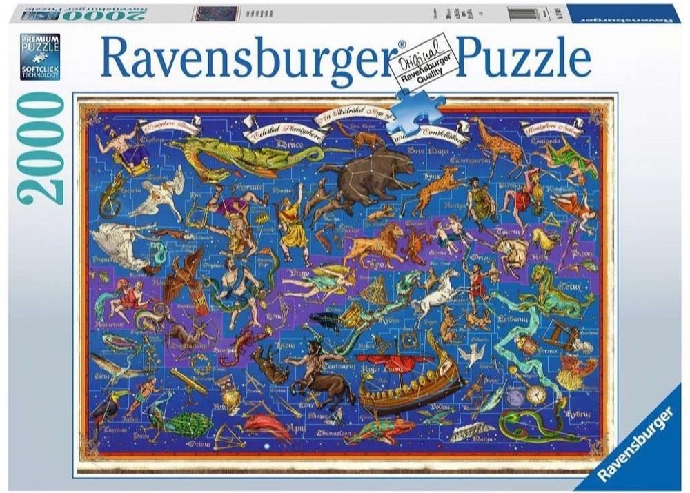 Ravensburger: Constellations Map Puzzle (2000pc Jigsaw)