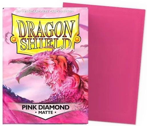 Dragon Shield: Pink Diamond Matte - Card Sleeves (100)