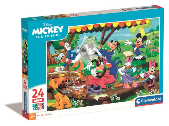 Clementoni: Disney Mickey and Friends - Maxi Puzzle (24pc Jigsaw)