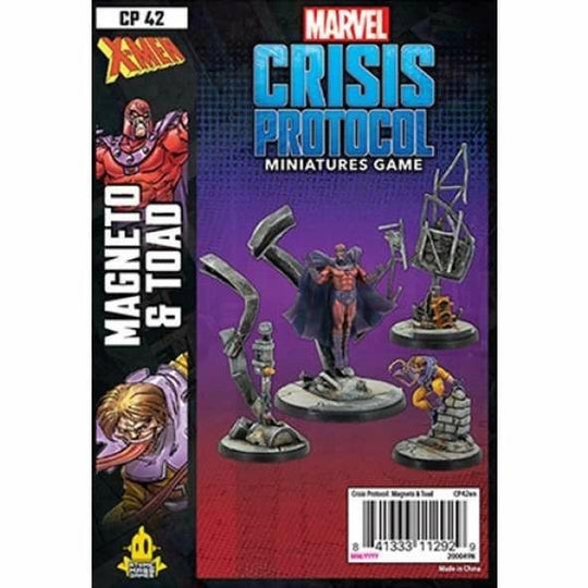 Marvel Crisis Protocol Miniatures Game: Magneto and Toad
