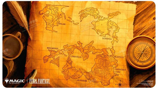 Ultra Pro: MTG x Final Fantasy - Playmat (World Map)
