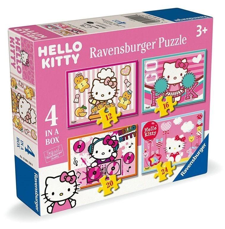 Ravensburger: Hello Kitty Dream Big! - 4-in1 Puzzle Box (12,16,20,24pc Jigsaws)