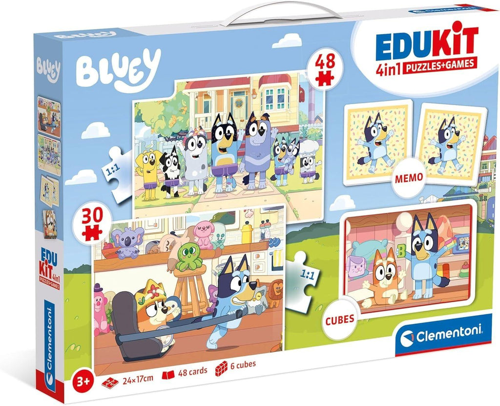 Edukit: Bluey - 4-in-1 (30, 48pc Jigsaw)