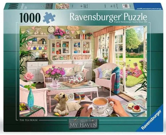 Ravensburger: My Haven No 9 The Tea Shed Puzzle (1000pc Jigsaw)