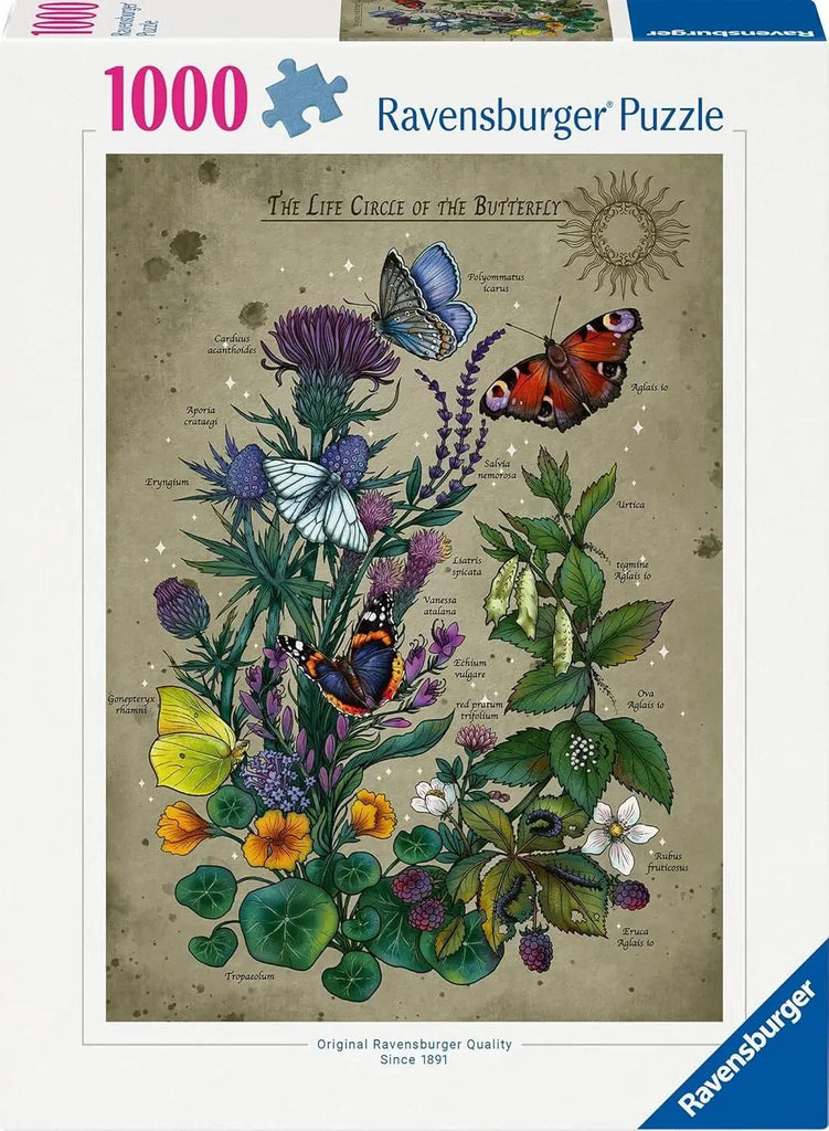 Ravensburger: Lifecircle Butterfly Puzzle (1000pc Jigsaw)