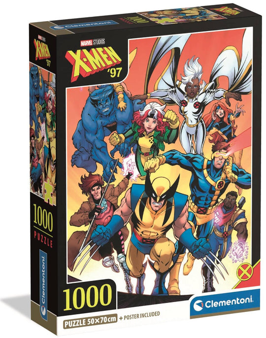 Clementoni: Marvel, X-Men Puzzle (1000pc Jigsaw)