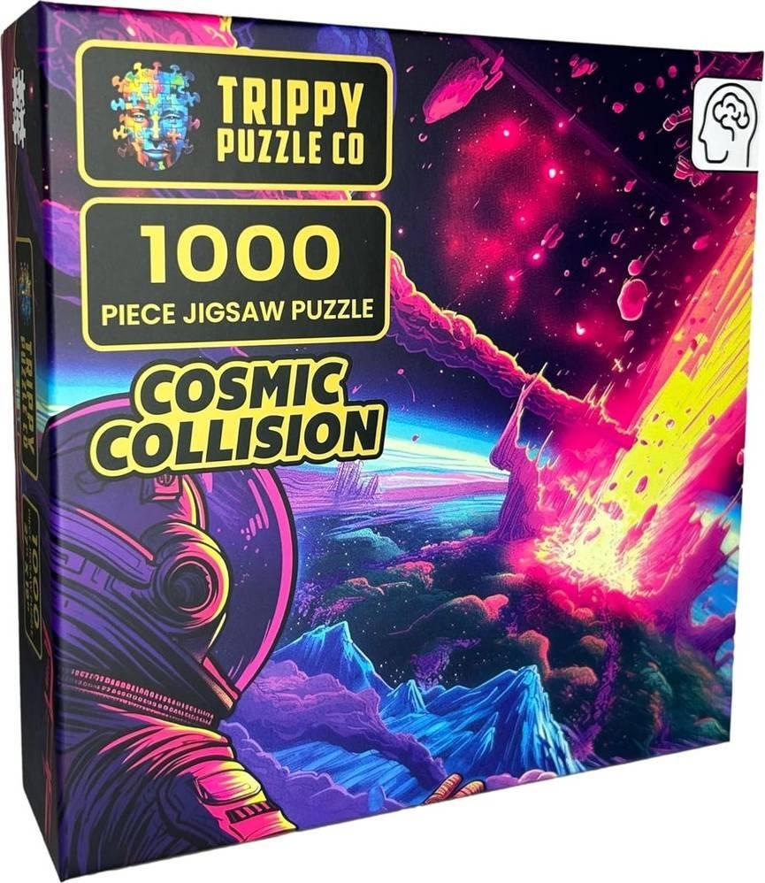 Trippy Puzzles: Cosmic Collision Puzzle (1000pc Jigsaw)