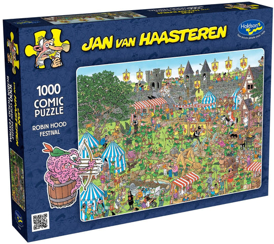 Holdson: Jan Van Haasteren - Robin Hood Festival Puzzle (1000pc Jigsaw)