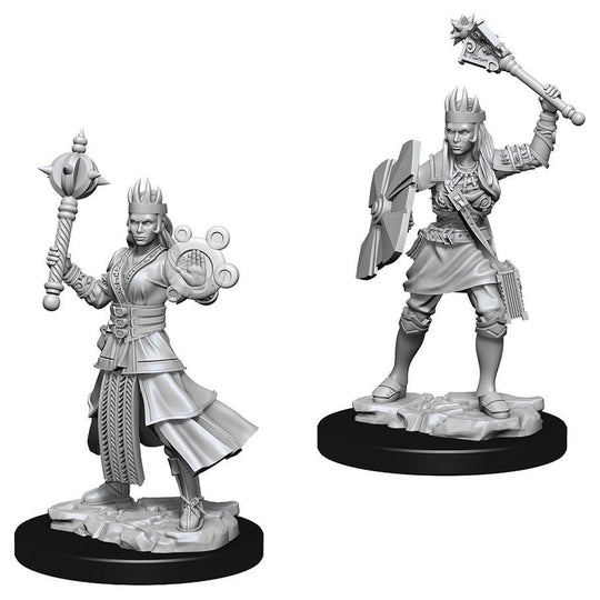 D&D Nolzur's Marvelous: Unpainted Miniatures - Female Human Cleric