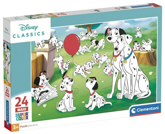Clementoni: 101 Dalmatians maxi - Puzzle (24pc Jigsaw)
