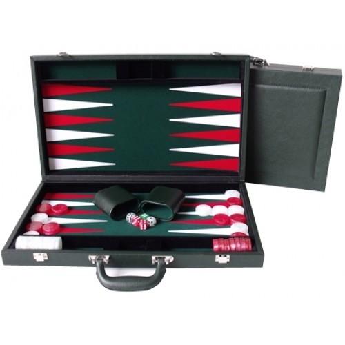Dal Rossi Backgammon 15" PU Leather - Green