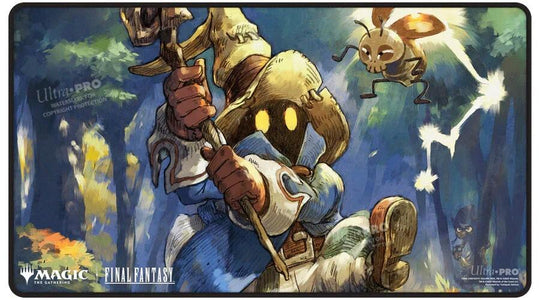 Ultra Pro: MTG x Final Fantasy - Black Stitched Playmat Premium (Vivi Ornitier)