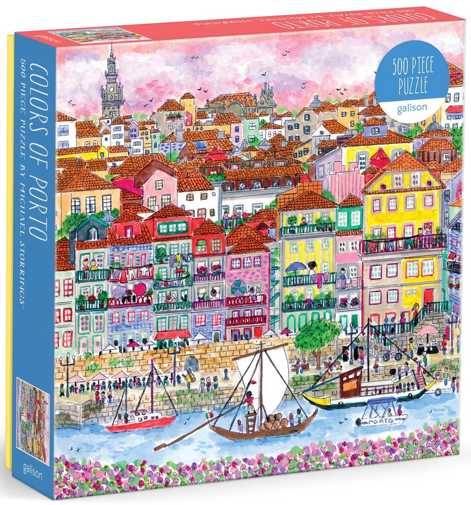 Galison: Summer in Portugal - 500 Piece Puzzle