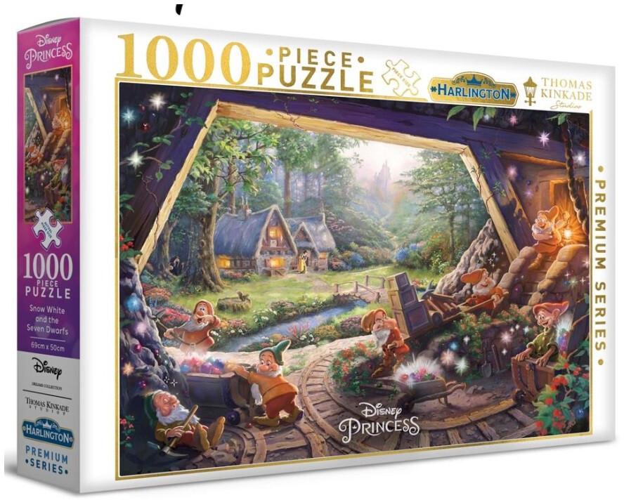 Harlington: Snow White and the Seven Dwarfs - Disney Puzzle (1000pc Jigsaw)