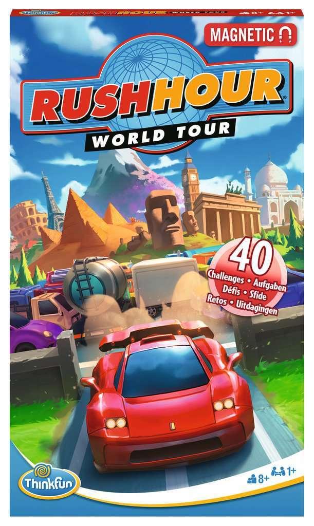 ThinkFun: Rush Hour World Tour Travel Puzzle