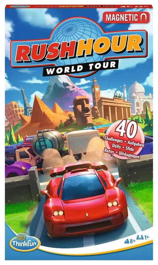 ThinkFun: Rush Hour World Tour Travel Puzzle