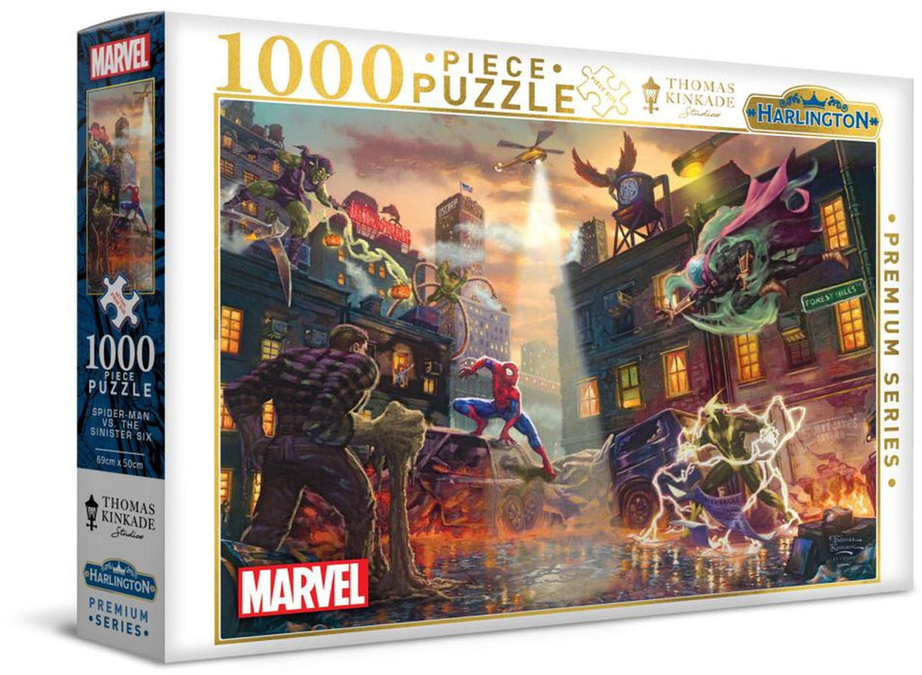 Harlington: Spider-Man vs The Sinister Six - Marvel Puzzle (1000pc Jigsaw)