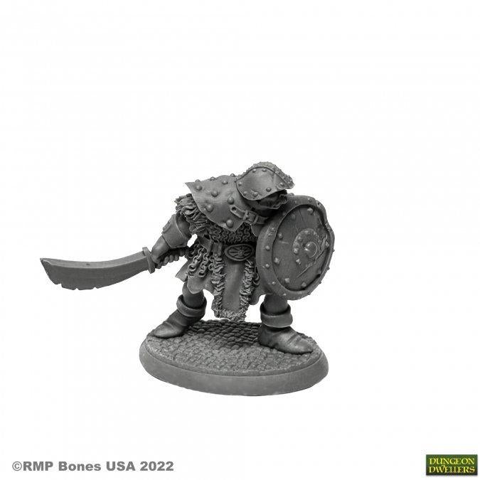 Reaper: Dungeon Dwellers - Orc Warrior of the Ragged Wound Tribe