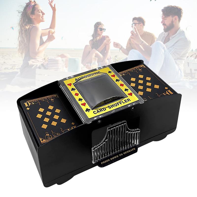 2-Deck Playing Card Automatic Shuffler
