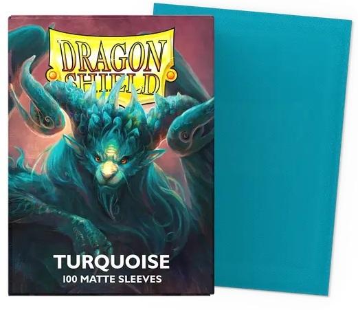 Dragon Shield: Turquoise Matte - Card Sleeves (100)