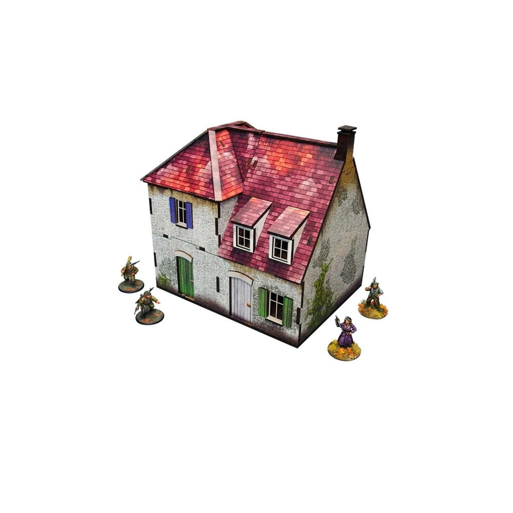 Bolt Action: Pre-painted WWII - Normandy Farmhouse