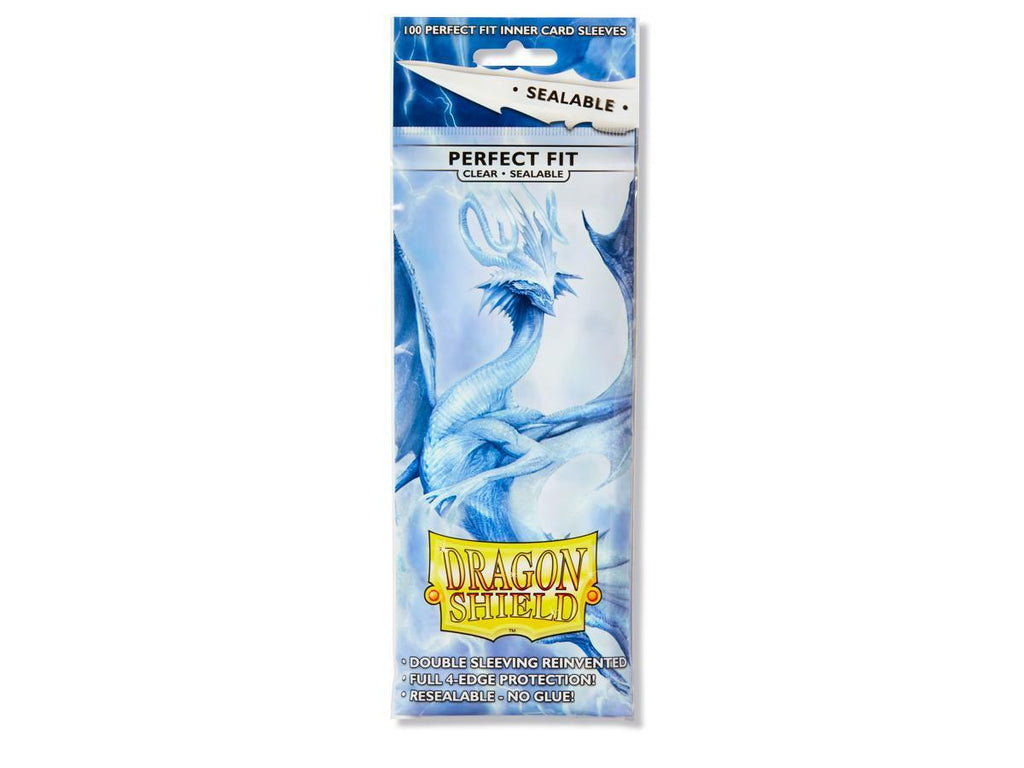 Dragon Shield: Perfect Fit Sealable Sleeves - Clear (100)