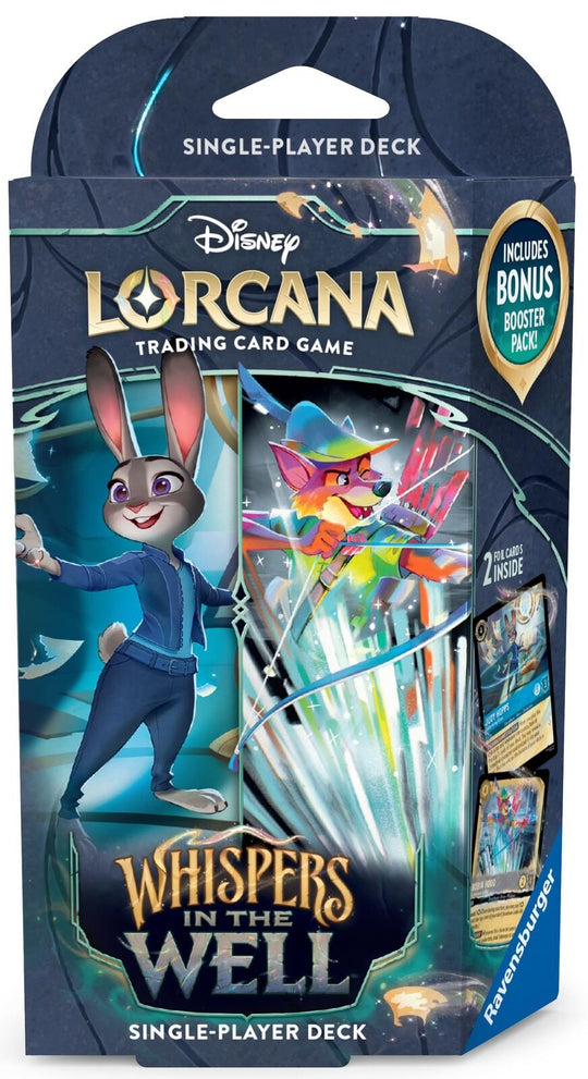 Disney's Lorcana: Whispers in the Well - Starter Deck (Sapphire/Steel)