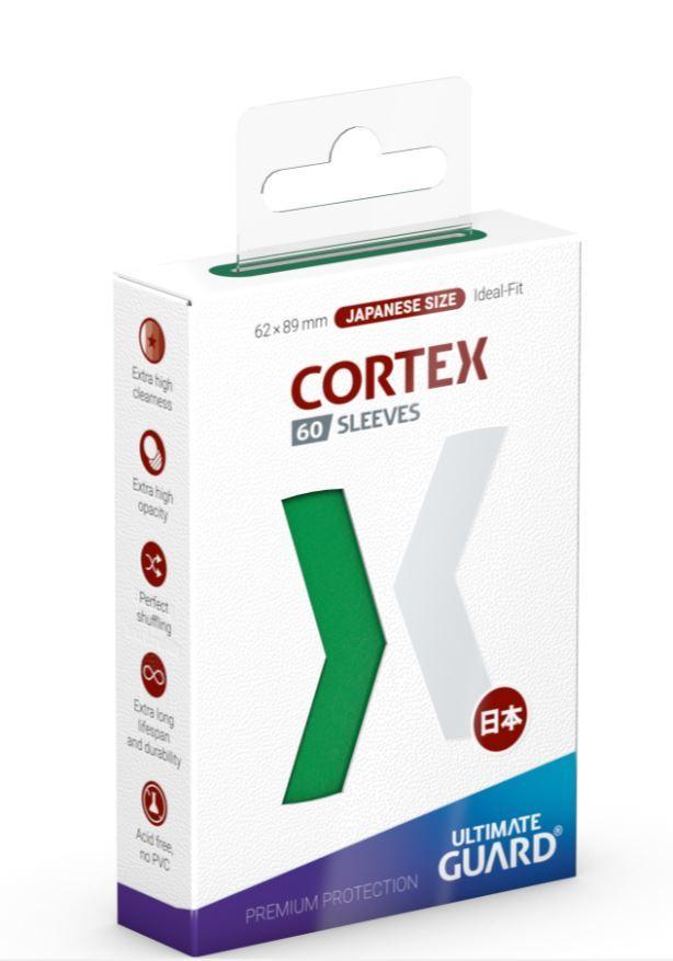 Ultimate Guard: Cortex Japanese Sleeves (60ct) - Glossy Green
