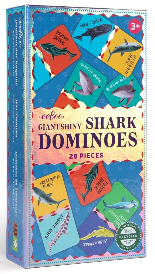 eeBoo: Giant Shiny Shark Dominoes