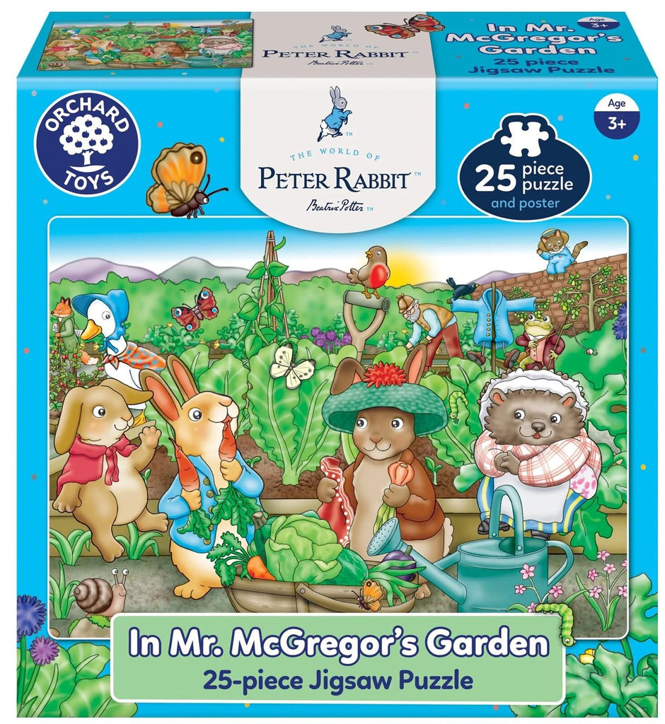 Orchard: Peter Rabbit - Mr Mcgregor's Garden (25pc Jigsaw)