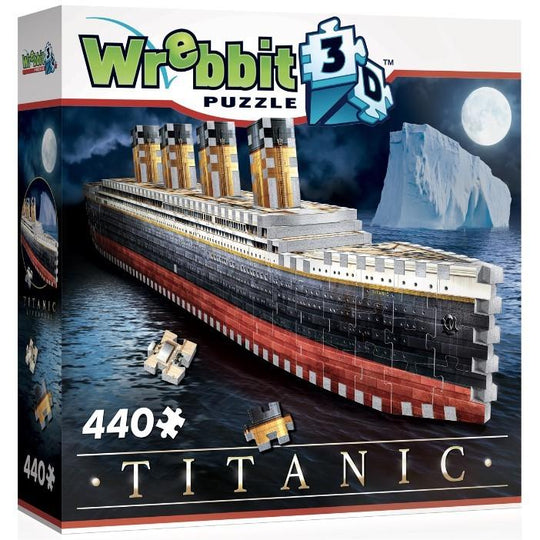 Wrebbit3D: The Titanic - 3D Puzzle (440pc Jigsaw)