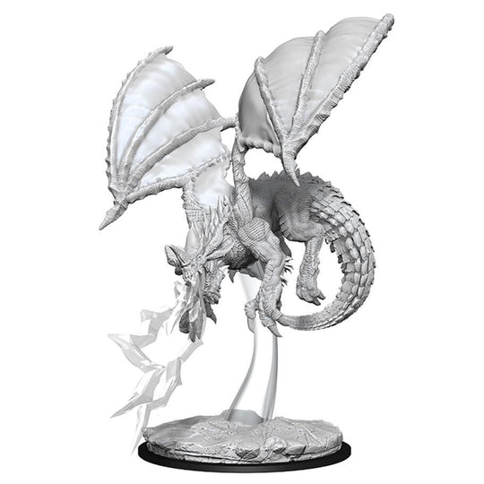 D&D Nolzur's Marvelous: Unpainted Miniatures - Young Blue Dragon