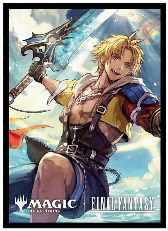 Ultra Pro: MTG x Final Fantasy - 100ct Deck Protector Sleeves - Tidus, Yuna's Guardian (Commander)