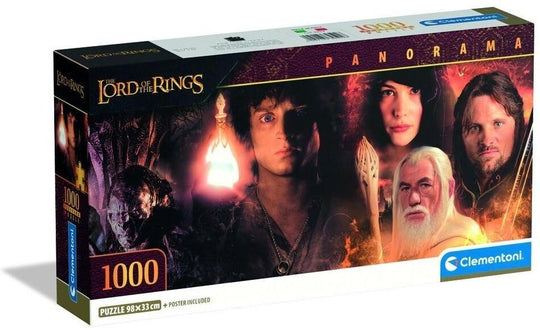 Clementoni: Lord of the Rings - Panorama Puzzle (1000pc Jigsaw)