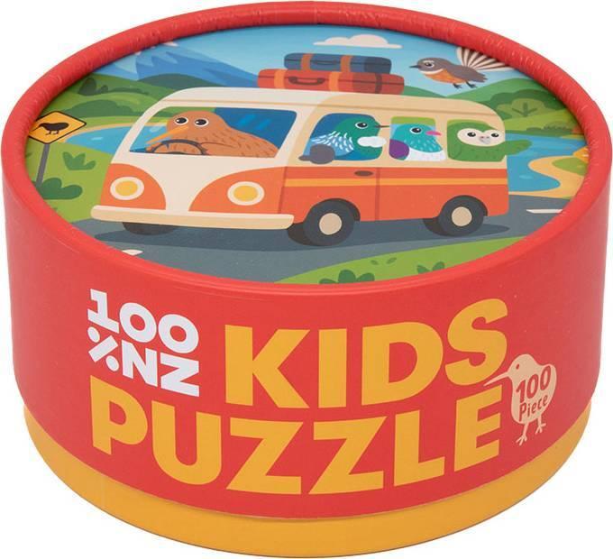 100%NZ: Kiwi Road Trips - Kids Puzzle (100pc Jigsaw)