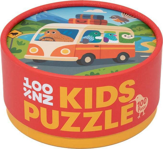 100%NZ: Kiwi Road Trips - Kids Puzzle (100pc Jigsaw)