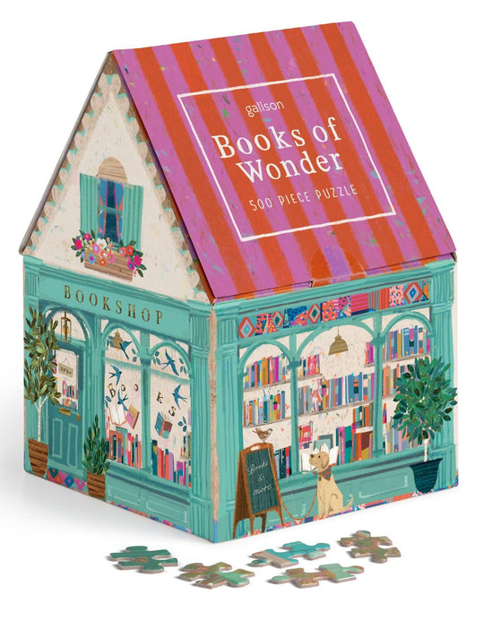 Galison: Books of Wonder - 500 Piece Puzzle