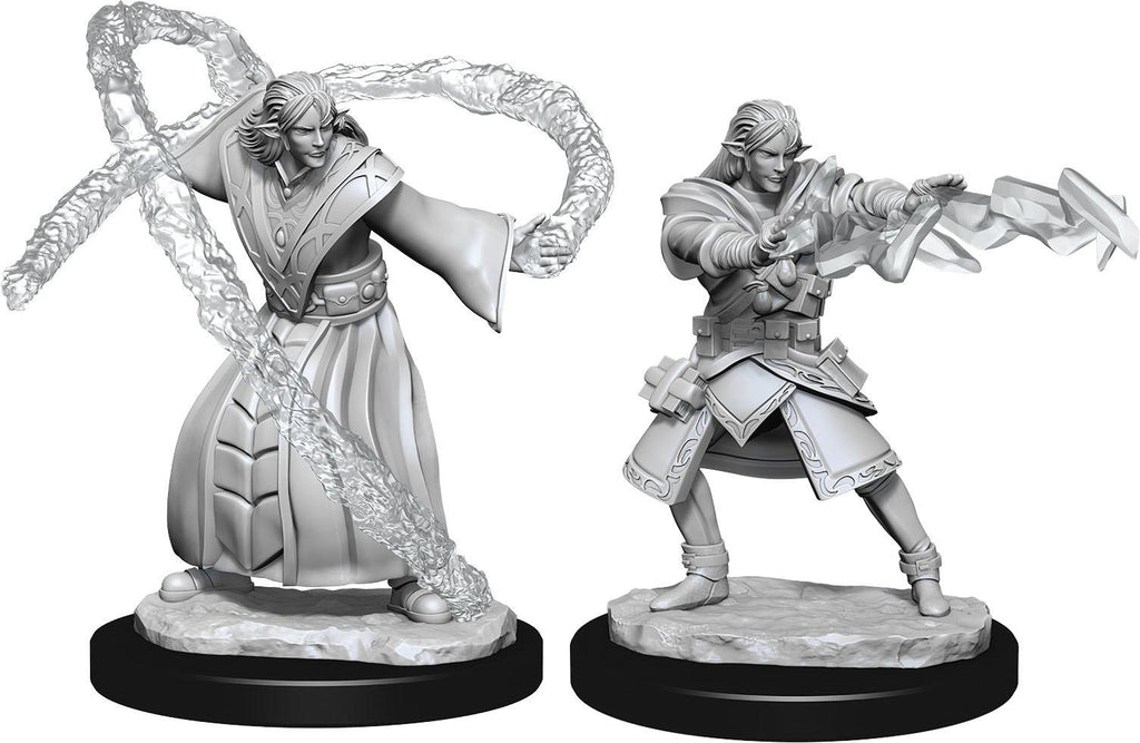 D&D Nolzur's Marvelous: Unpainted Miniatures - Elf Wizard Male