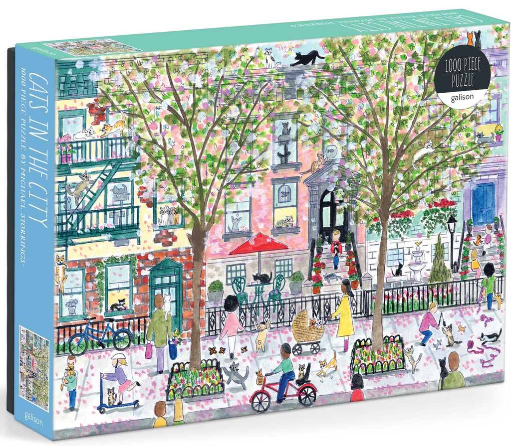 Michael Storrings: Cats in the City (1000pc Jigsaw)