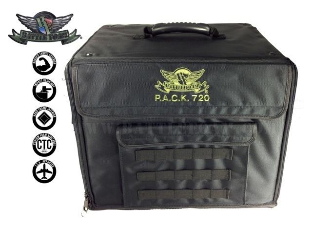 Battlefoam: P.A.C.K. 720 Molle - Pluck Foam Load Out (Black)