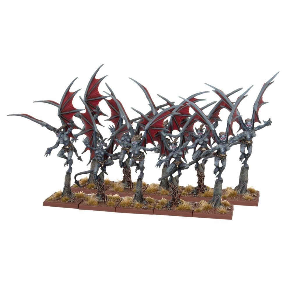 Kings of War Abyssal Dwarf Gargoyles