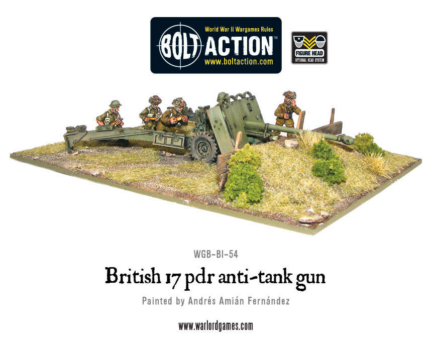 British Army 17 pdr Anti-tank Gun