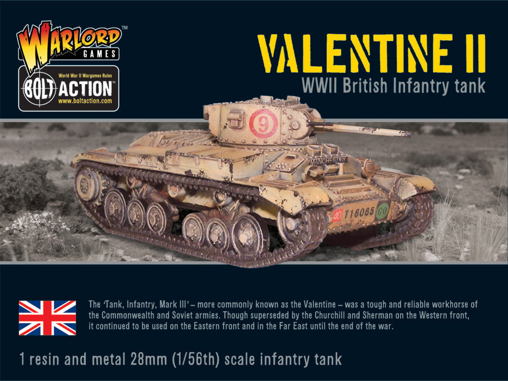 British Army - Valentine II Cruiser Tank