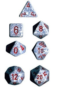 Chessex: Polyhedral Dice Set - Air Speckled