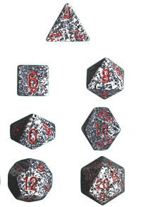 Chessex - Polyhedral Dice Set - Granite Speckled