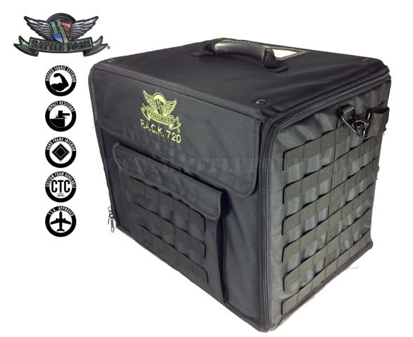Battlefoam: P.A.C.K. 720 Molle - Standard Load Out (Black)