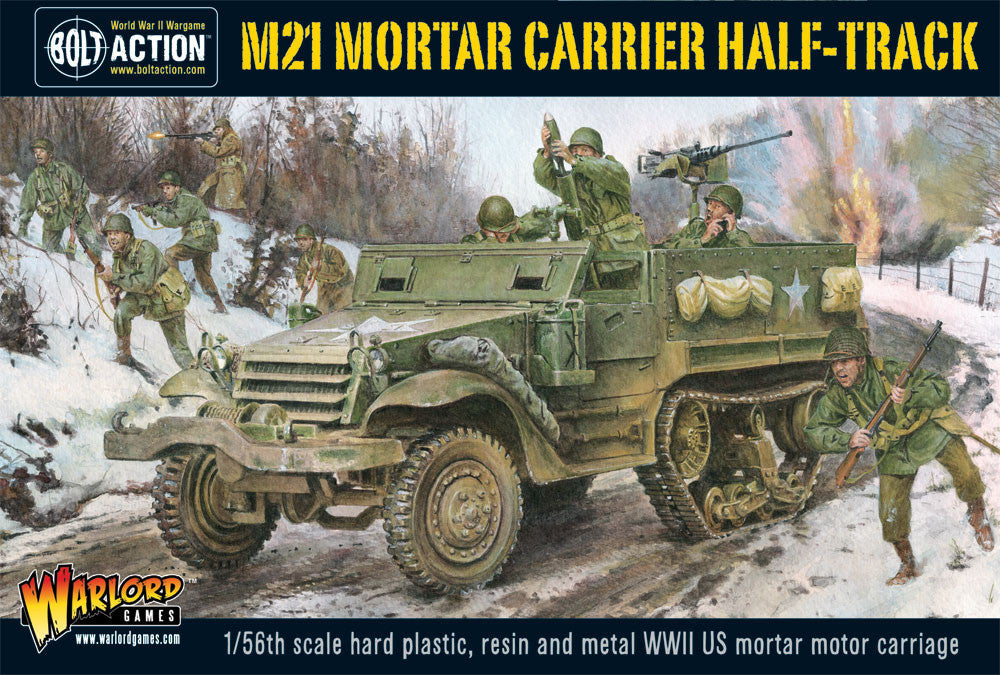 M21 mortar carrier half-track