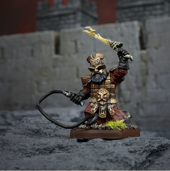 Kings of War Abyssal Dwarf Slavedriver