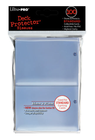 Ultra Pro: Deck Protector - Standard Clear (100ct)