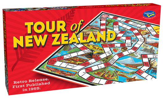 Tour of New Zealand (Board Game) (2 - 4 Players)